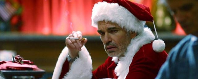 Billy Bob Thornton mauvais père Noël meme