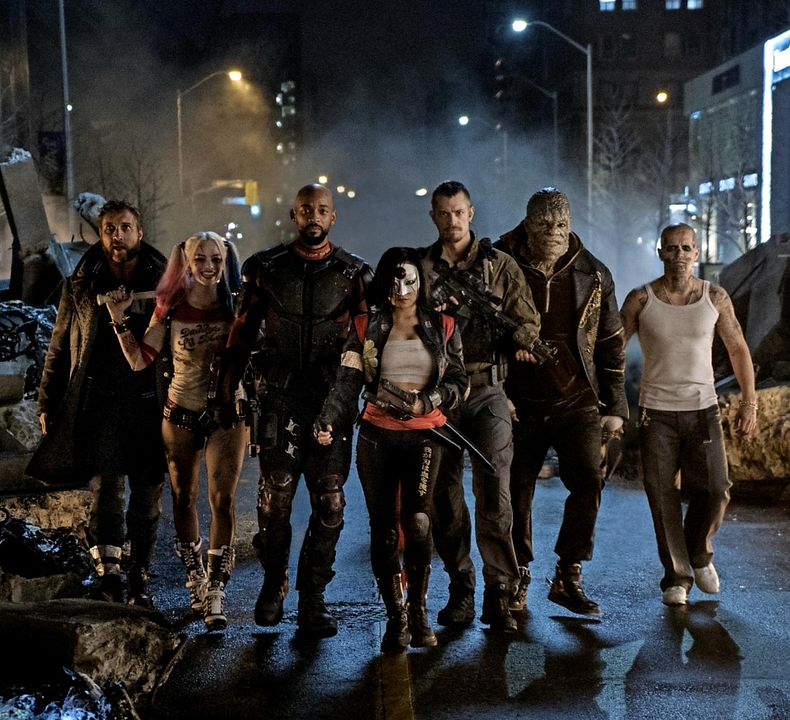 Suicide Squad Une Photo De Groupe Et Des Portraits Pour Katana Captain Boomerang Encore