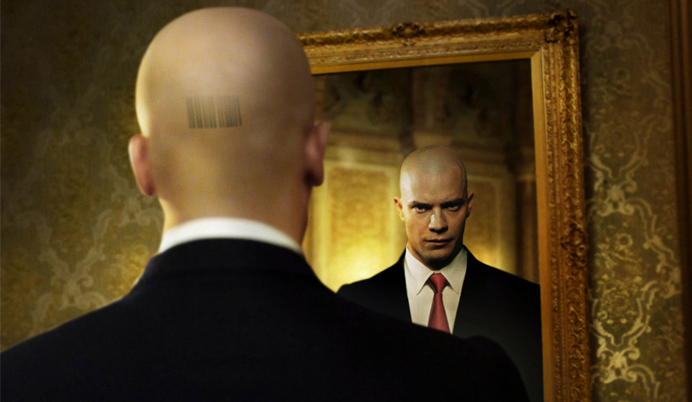 25 Fameux Tatouages De Cinema Le Legendaire Code Barre Dans La Nuque De L Agent 47 Alias Hitman Allocine