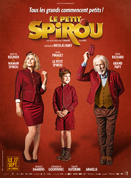 "Le Petit Spirou" [EXCLU] avec Sacha Pinault, Natacha Régnier et Pierre Richard