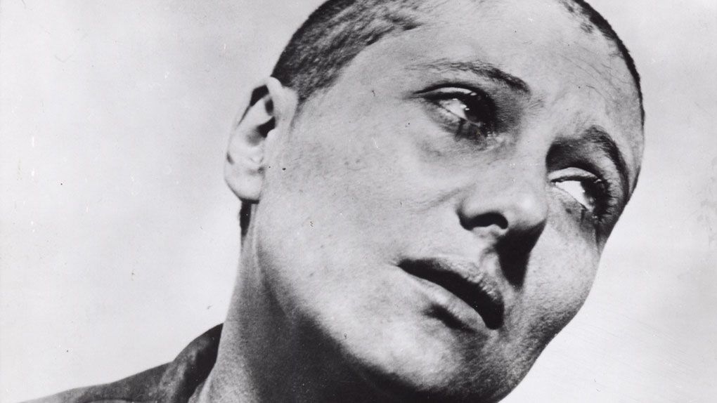 Renée Falconetti dans "La Passion de Jeanne d'Arc" de Carl Theodor Dreyer (1928)
