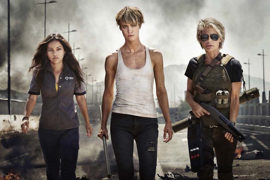 Terminator 6 avec Natalia Reyes, Mackenzie Davis, Linda Hamilton...