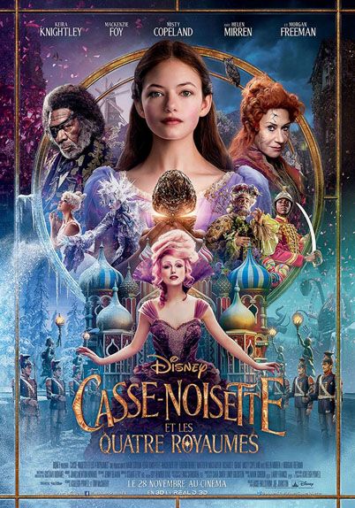 Casse-noisette et les quatre royaumes avec Mackenzie Foy, Keira Knightley, Matthew MacFadyen...