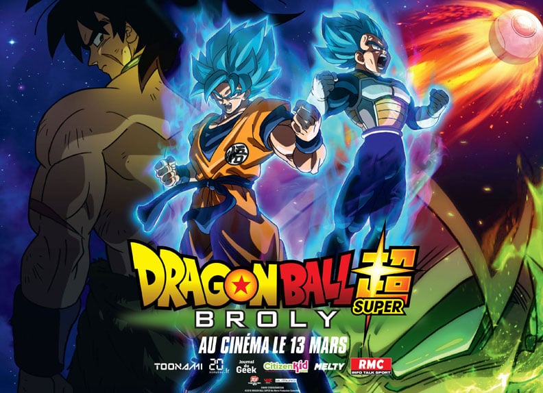 Dragon Ball Super Broly : les affiches personnages ...