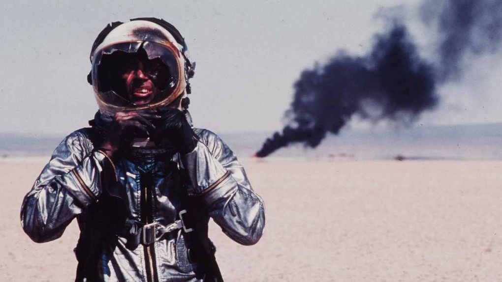 Derrière L'étoffe Des Héros QUIZ - Qui se cache derrière ces casques de cinéma ?: Chuck Yeager (Sam