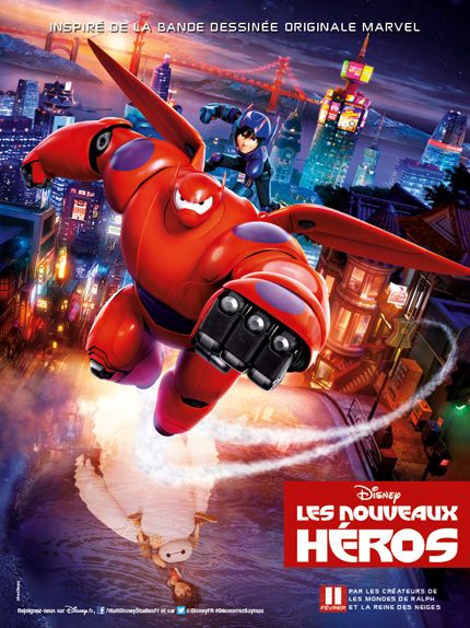 #5 - Les Nouveaux héros (2014) : 4,3 sur 5