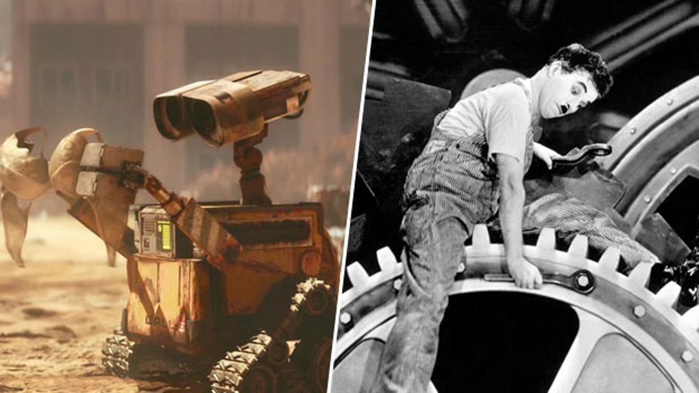 WALL-E, inspiré par Charlie Chaplin