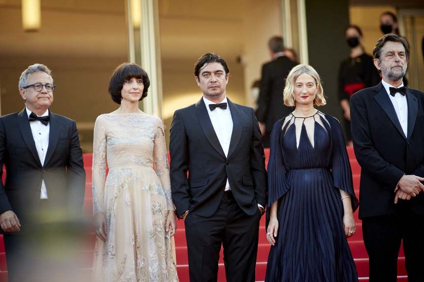 Paolo Del Brocco, Elena Lietti, Riccardo Scamarcio, Alba Rohrwacher et Nanni Moretti