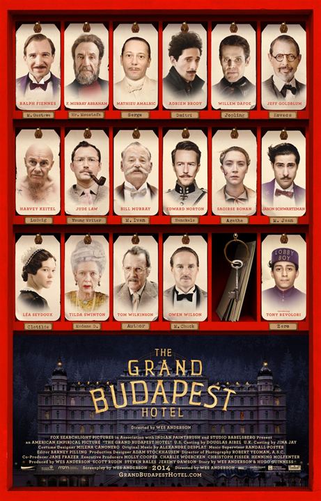 The Grand Budapest Hotel : Affiche
