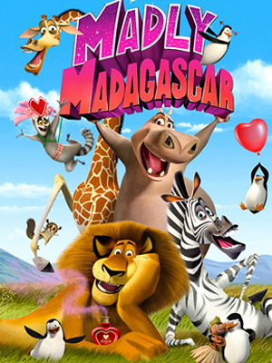 Madagascar en folie : Affiche