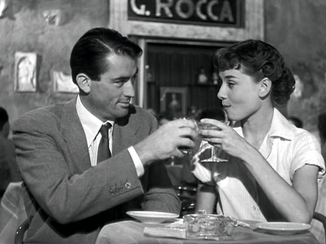 Vacances romaines : Photo Gregory Peck, Audrey Hepburn