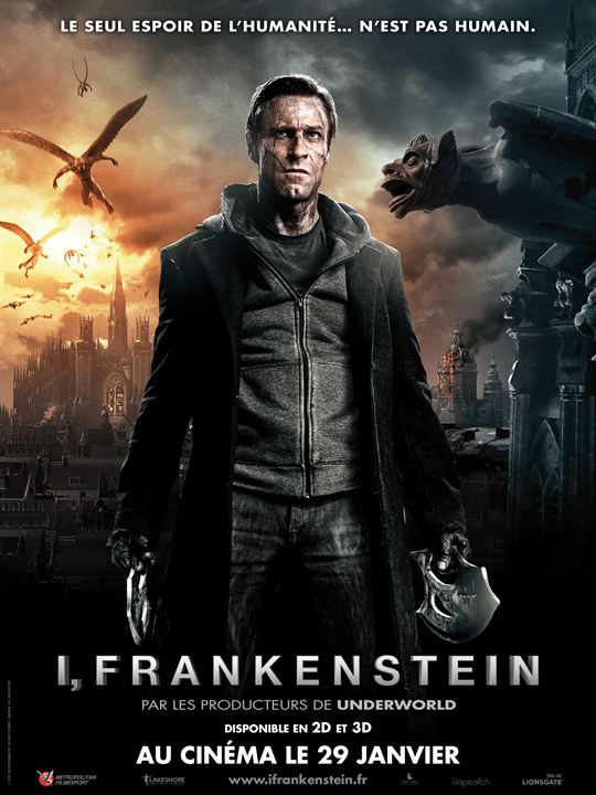 I, Frankenstein : Affiche