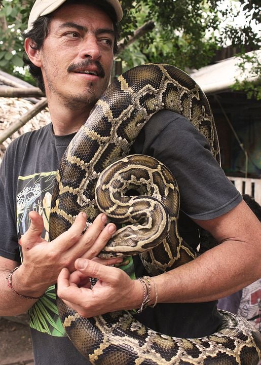 L'Homme aux serpents : Photo Franz Florez