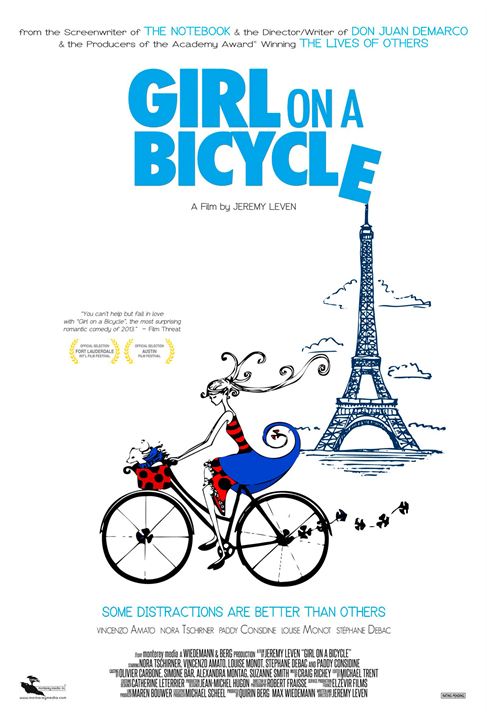 Girl on a Bicycle : Affiche