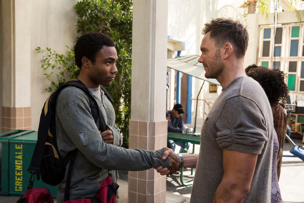 Community : Photo Joel McHale, Donald Glover