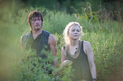 The Walking Dead : Photo Norman Reedus, Emily Kinney
