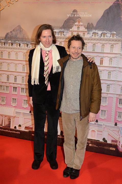 The Grand Budapest Hotel : Photo promotionnelle Mathieu Amalric, Wes Anderson