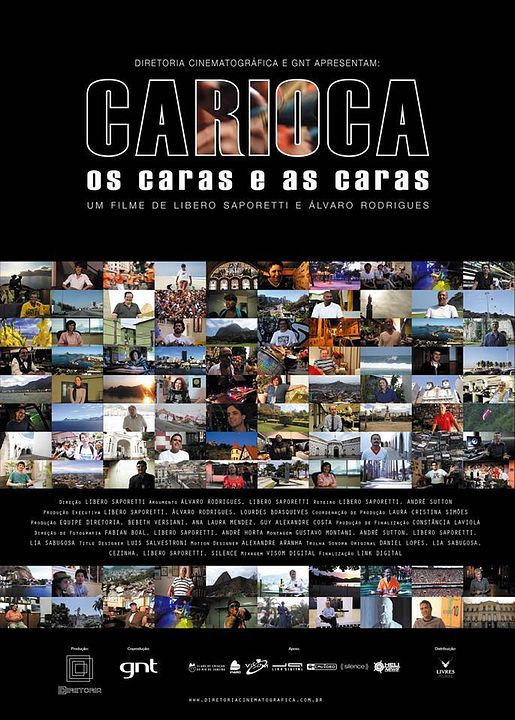 Carioca - Os Caras e As Caras : Affiche
