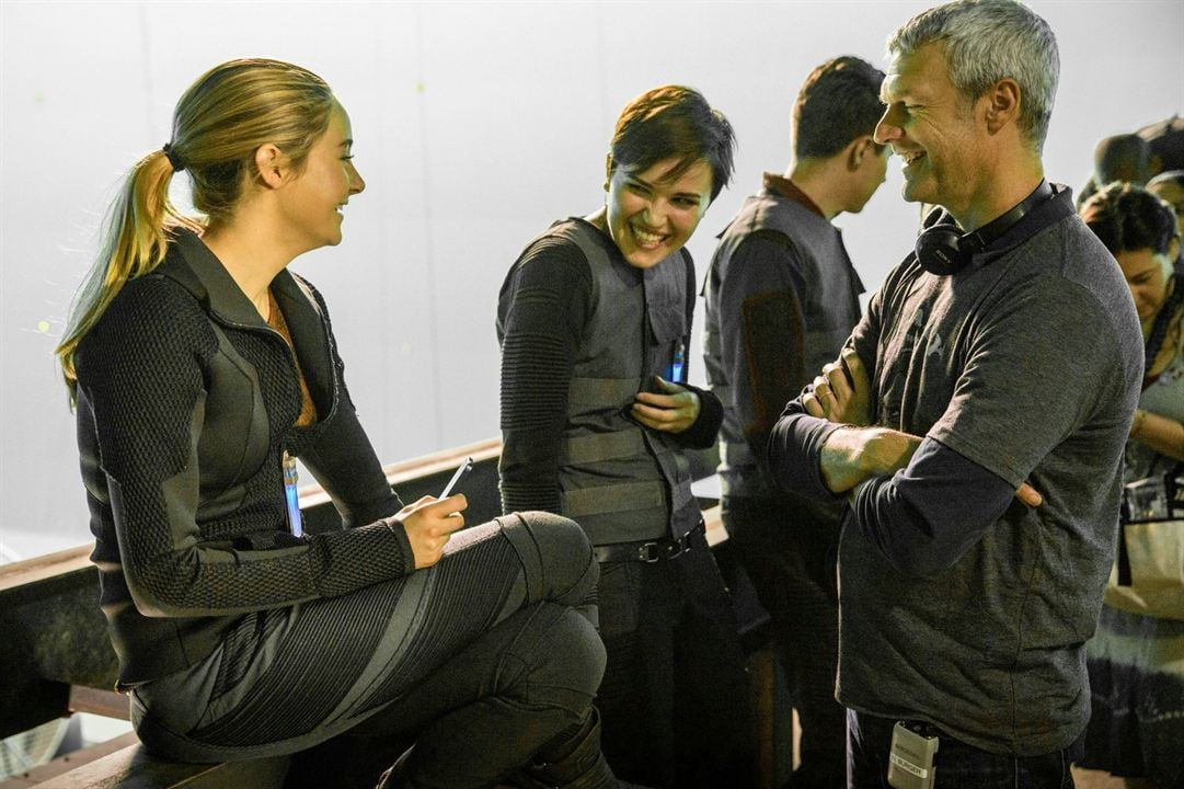 Divergente : Photo Veronica Roth, Shailene Woodley, Neil Burger
