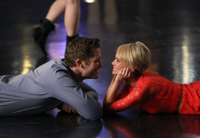 Glee : Photo Kristin Chenoweth, Matthew Morrison