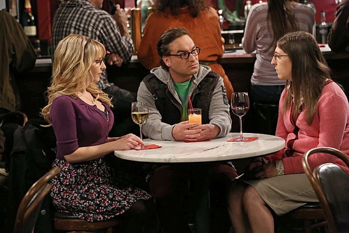 The Big Bang Theory : Photo Melissa Rauch, Mayim Bialik, Johnny Galecki