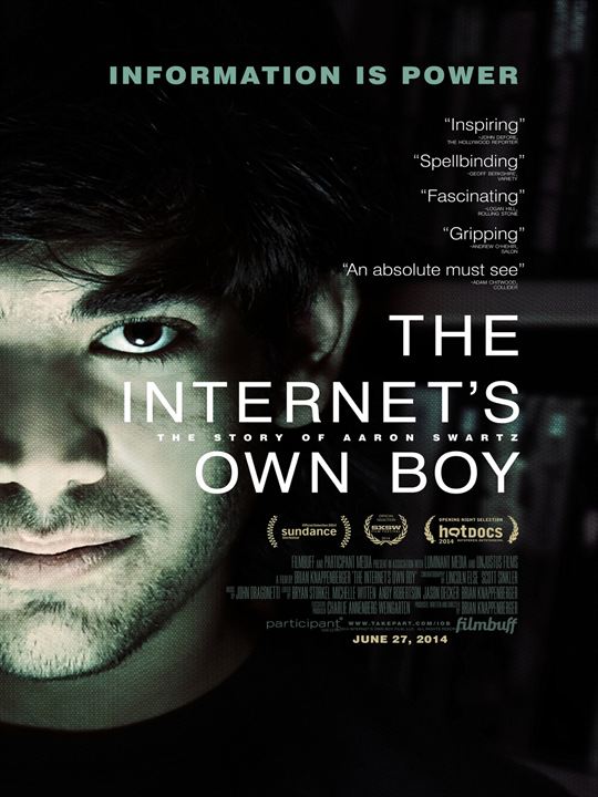 The Internet's Own Boy: The Story of Aaron Swartz : Affiche