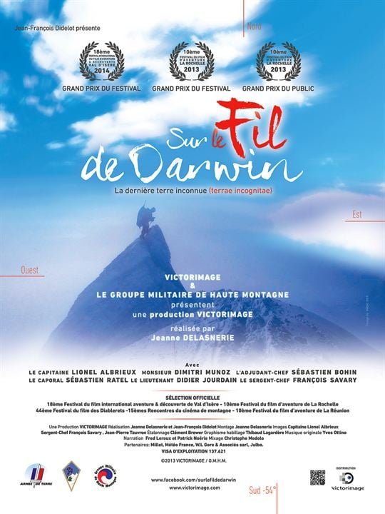 Sur le fil de Darwin - la dernière Terre inconnue : Affiche