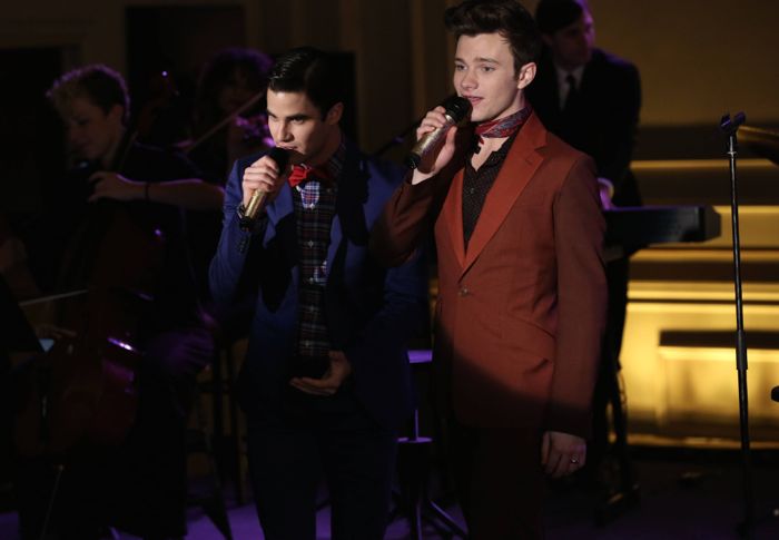 Glee : Photo Chris Colfer, Darren Criss
