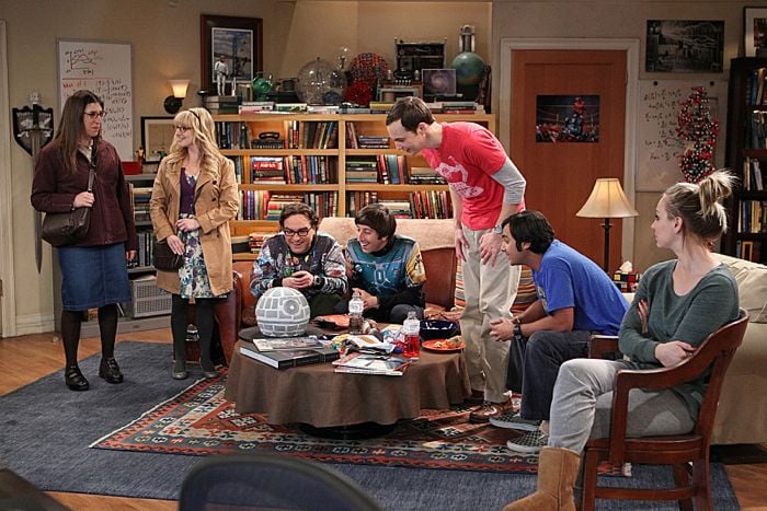 The Big Bang Theory : Photo Mayim Bialik, Kaley Cuoco, Kunal Nayyar, Melissa Rauch, Simon Helberg, Johnny Galecki