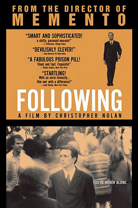 Following, le suiveur : Affiche