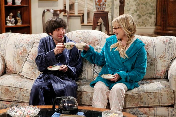 The Big Bang Theory : Photo Simon Helberg, Melissa Rauch