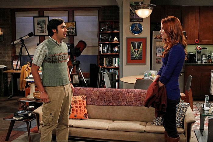 The Big Bang Theory : Photo Laura Spencer, Kunal Nayyar