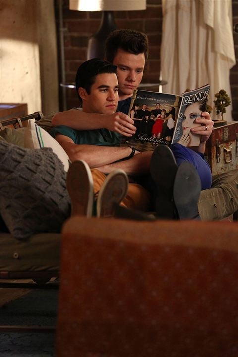 Glee : Photo Chris Colfer, Darren Criss