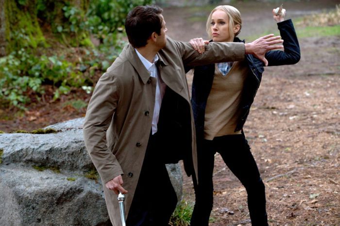 Supernatural : Photo Misha Collins, Andrea Kinsky