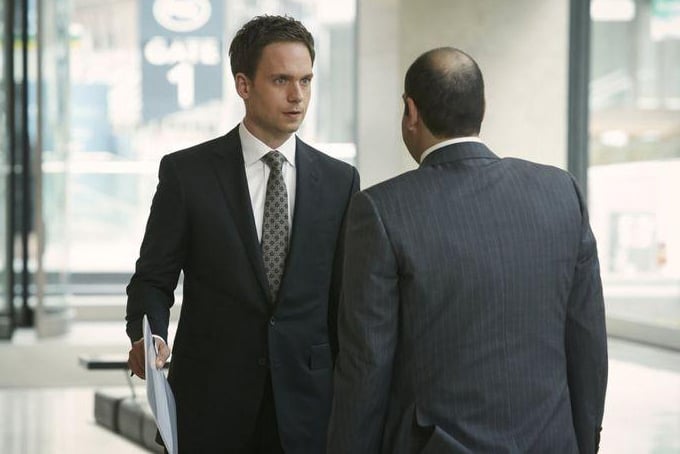 Suits : avocats sur mesure : Photo Patrick J. Adams