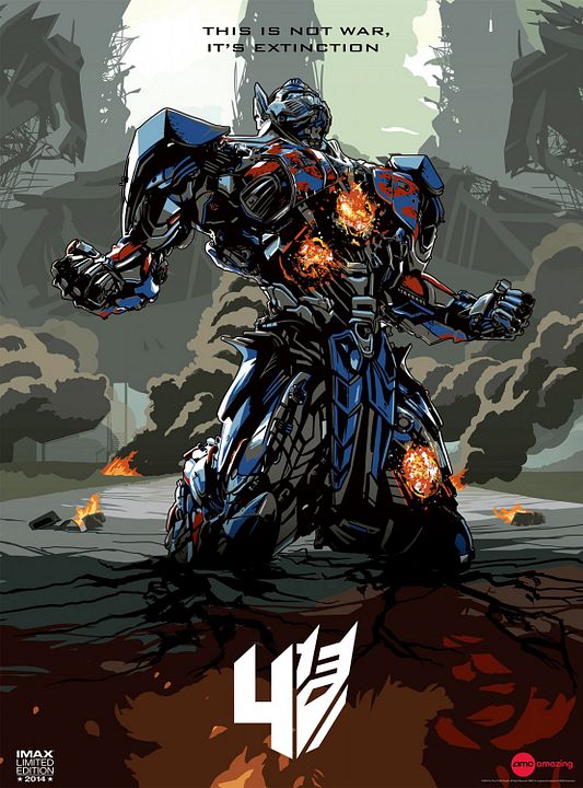 Transformers : l'âge de l'extinction : Affiche