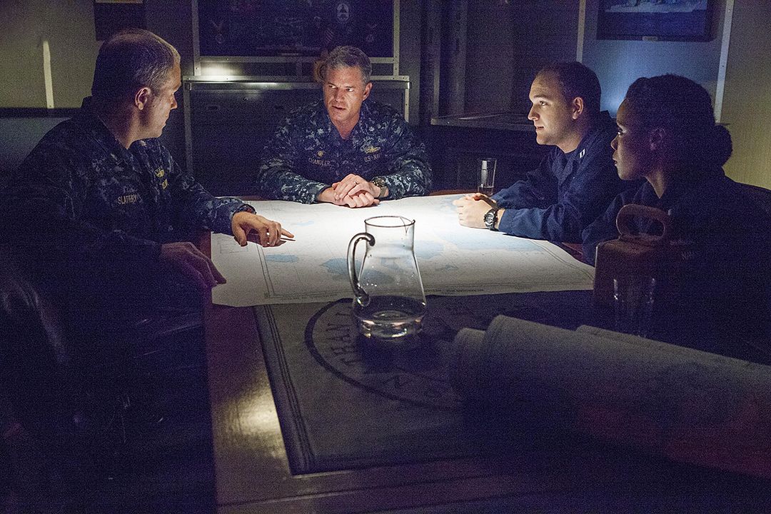 The Last Ship : Photo Adam Baldwin, Eric Dane