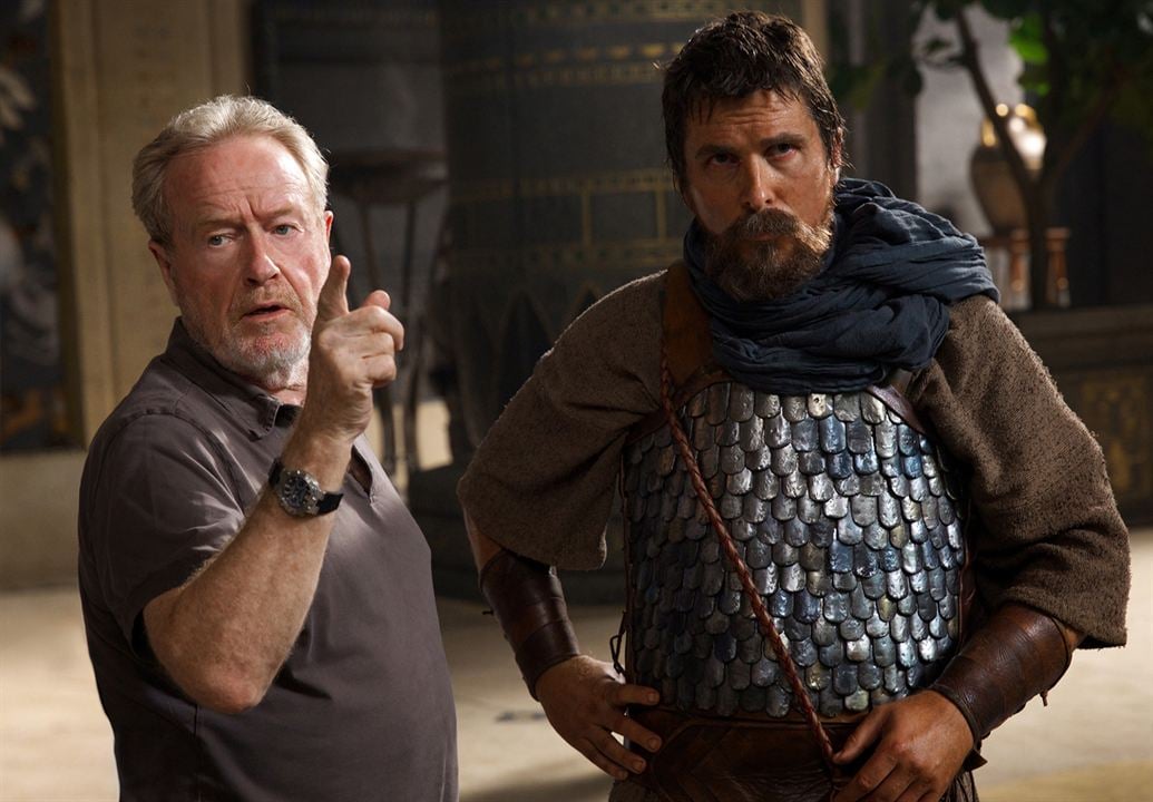 Exodus: Gods And Kings : Photo Ridley Scott, Christian Bale