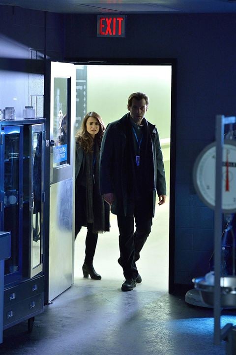 The Strain : Photo Corey Stoll, Mia Maestro