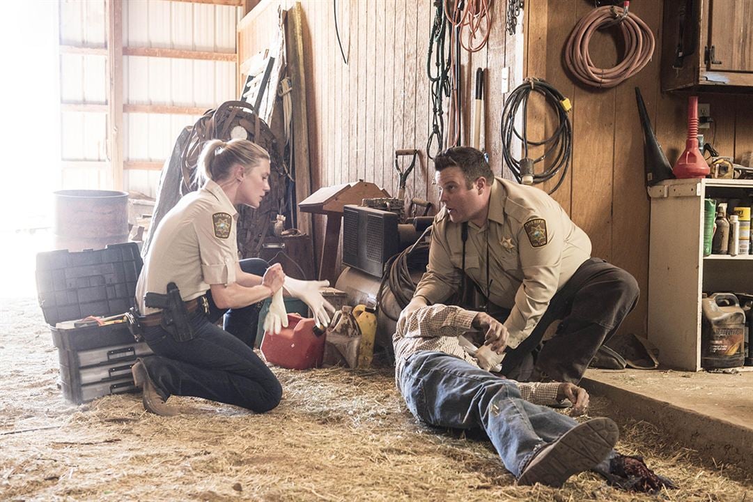 Longmire : Photo Katee Sackhoff, Adam Bartley