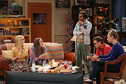 The Big Bang Theory : Photo Melissa Rauch, Mayim Bialik, Kaley Cuoco, Kunal Nayyar, Johnny Galecki