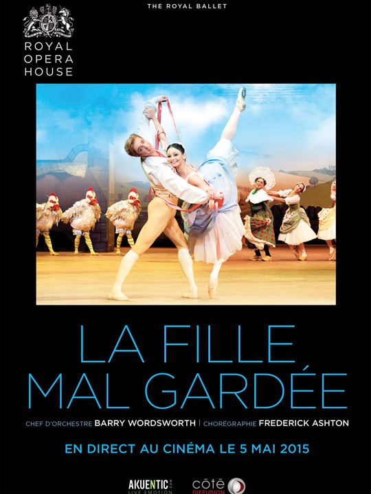 La fille mal gardée (Côté diffusion) : Affiche