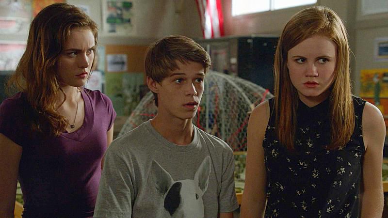 Under The Dome : Photo Mackenzie Lintz, Colin Ford