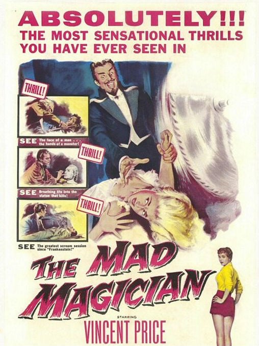 The Mad Magician : Affiche