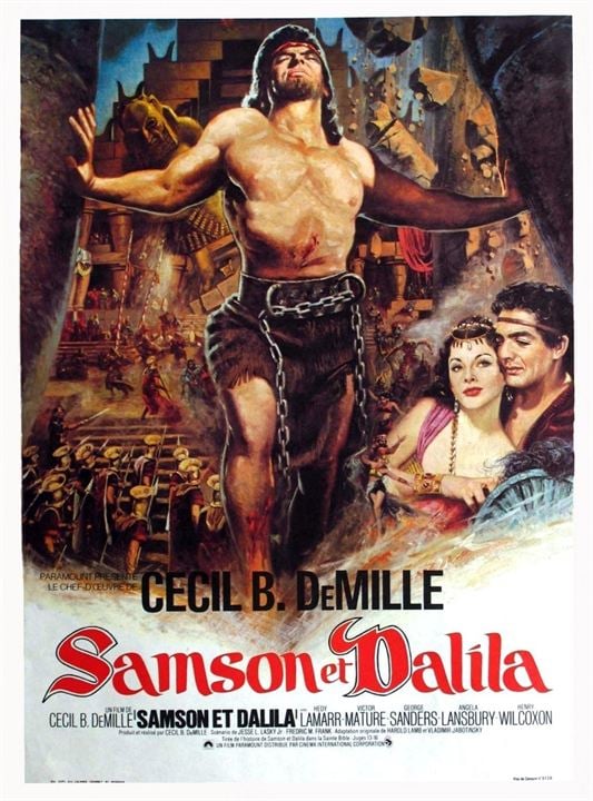 Samson et Dalila : Affiche