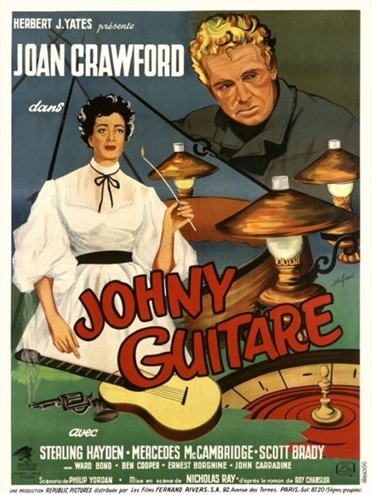 Johnny Guitare : Affiche
