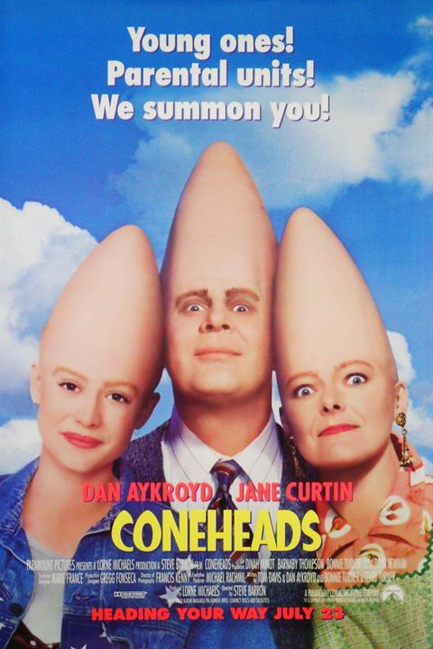Coneheads : Affiche