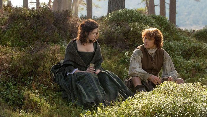 Outlander : Photo Sam Heughan, Caitriona Balfe