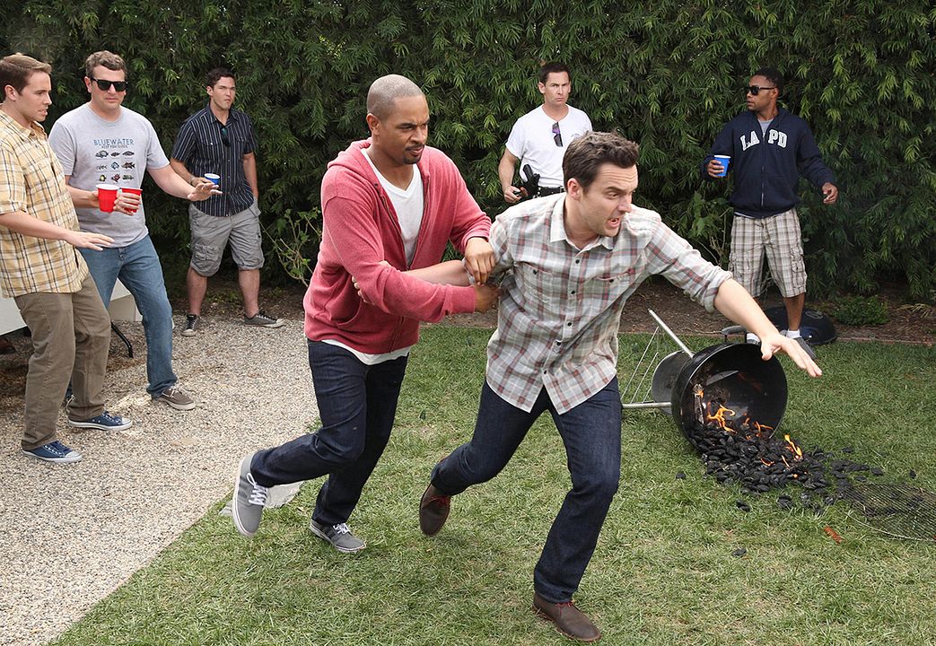 New Girl : Photo Jake Johnson, Damon Wayans Jr.