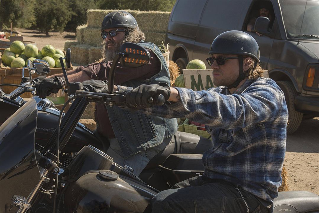 Sons of Anarchy : Photo Charlie Hunnam, Mark Boone Junior